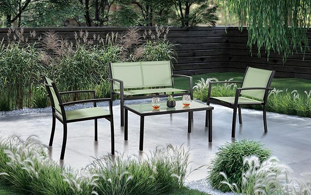 Ibiza 4 Pc. Sling Set K D Green - Marjories Furniture (Las Vegas, NV)