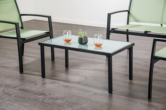 Ibiza 4 Pc. Sling Set K D Green - Marjories Furniture (Las Vegas, NV)