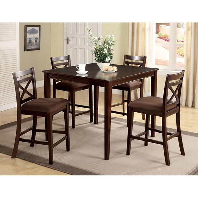 Weston 5 & 7 Piece Counter Ht. Table Set - Marjories Furniture (Las Vegas, NV)