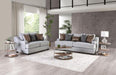 SKYLINE Sofa, Light Gray/Brown - Marjories Furniture (Las Vegas, NV)