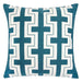 Kari Teal 20" X 20" Pillow, Turquoise - Marjories Furniture (Las Vegas, NV)