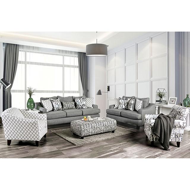 Verne Bluish Gray Sofa - Marjories Furniture (Las Vegas, NV)