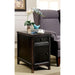 MEADOW Antique Black Side Table - Marjories Furniture (Las Vegas, NV)