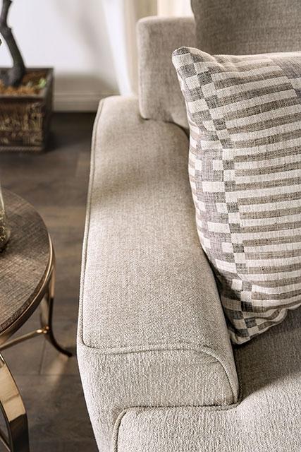 HOLBORN Sofa, Beige - Marjories Furniture (Las Vegas, NV)