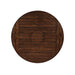 MEAGAN II Brown Cherry Round Counter Ht. Table - Marjories Furniture (Las Vegas, NV)