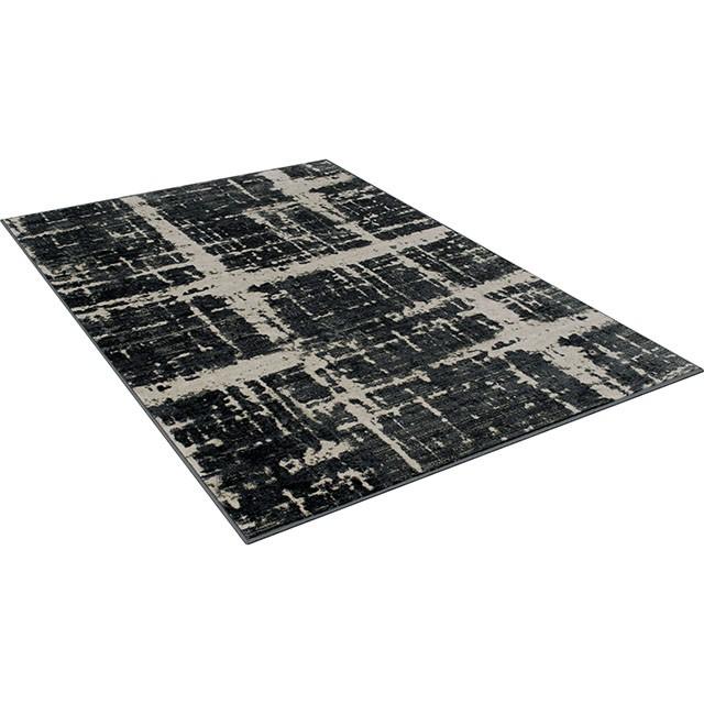 Kozlu Gray/Beige 5' X 7' Area Rug - Marjories Furniture (Las Vegas, NV)