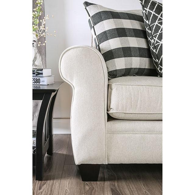 Patricia Ivory Sectional - Marjories Furniture (Las Vegas, NV)