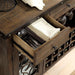 PAULINA Rustic Walnut Server - Marjories Furniture (Las Vegas, NV)