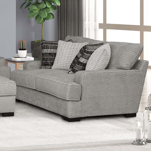 ARDENFOLD Loveseat, Beige & Gray - Marjories Furniture (Las Vegas, NV)
