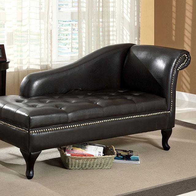 LAKEPORT Storage Chaise - Marjories Furniture (Las Vegas, NV)