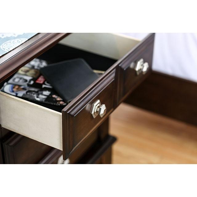 Litchville Brown Cherry Night Stand - Marjories Furniture (Las Vegas, NV)