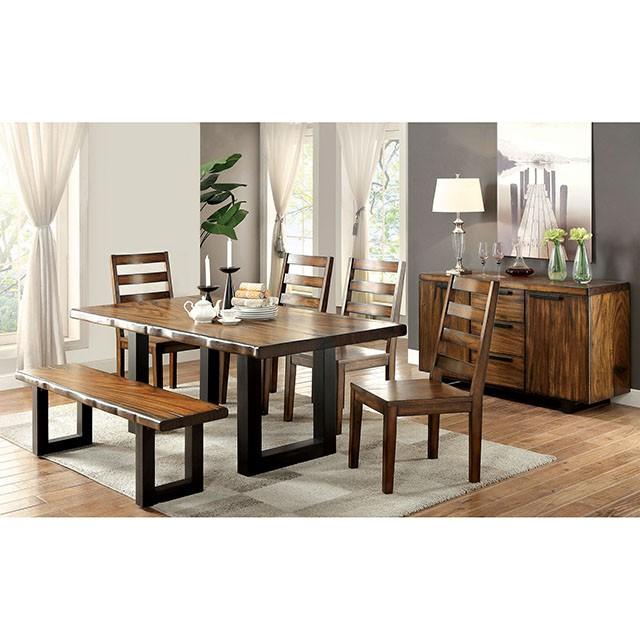 MADDISON Tobacco Oak Side Chair (2/CTN) - Marjories Furniture (Las Vegas, NV)