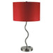 Sprig Red Table Lamp (2/CTN) - Marjories Furniture (Las Vegas, NV)