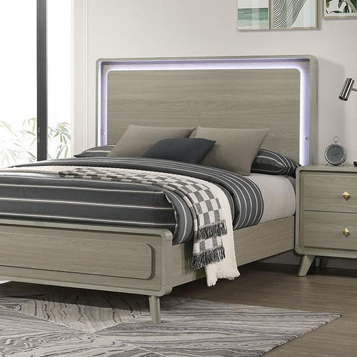 Rainier Queen Bedroom Set Gray - Marjories Furniture (Las Vegas, NV)