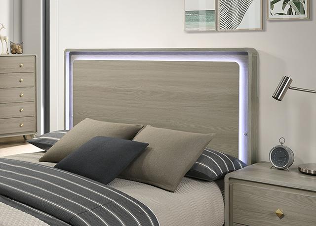 Rainier Queen Bedroom Set Gray - Marjories Furniture (Las Vegas, NV)