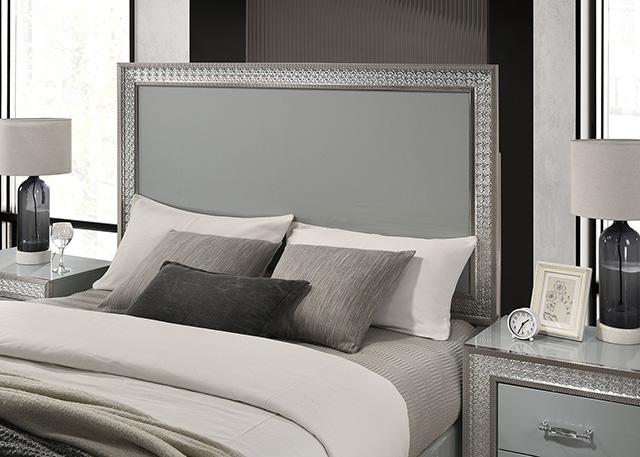 Cassiopeia E.King & Queen Bed Squre & Circular - Marjories Furniture (Las Vegas, NV)