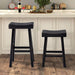 Biasca 29" Stool (2/CTN) White, Brown, & Black - Marjories Furniture (Las Vegas, NV)