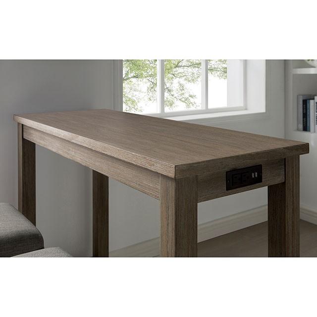 Caerleon 3 & 4 Piece Counter Ht. Set Gray & Blue - Marjories Furniture (Las Vegas, NV)