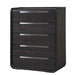 Osterley Chest Black - Marjories Furniture (Las Vegas, NV)
