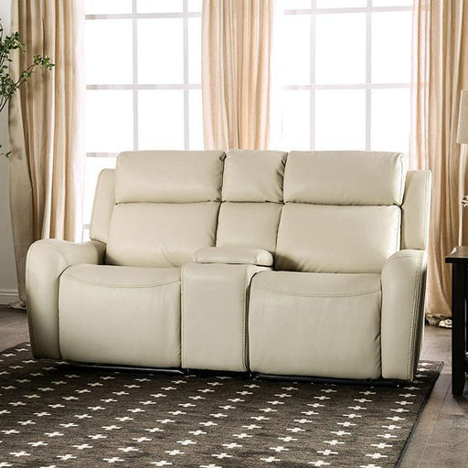Barclay Power Loveseat Beige - Marjories Furniture (Las Vegas, NV)