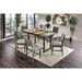 Anton 7 Pc Counter Ht Table Set - Marjories Furniture (Las Vegas, NV)