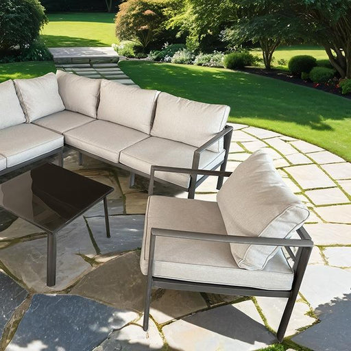 Farisha 6 Pc. Outdoor Sectional Set - Marjories Furniture (Las Vegas, NV)