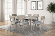 Keynes 7 Pc Dining Table Set - Marjories Furniture (Las Vegas, NV)