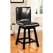 HURLEY Black Counter Ht. Chair (2/CTN) - Marjories Furniture (Las Vegas, NV)
