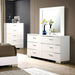 Malte White Dresser - Marjories Furniture (Las Vegas, NV)