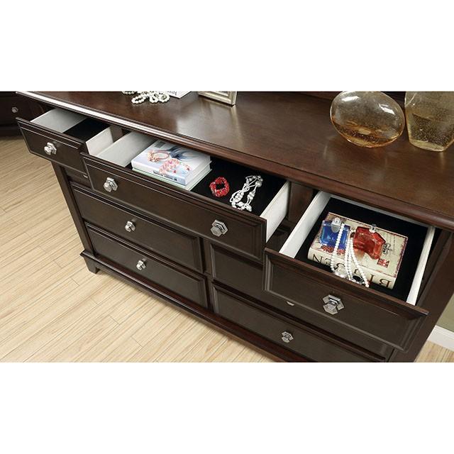 Litchville Brown Cherry Dresser - Marjories Furniture (Las Vegas, NV)