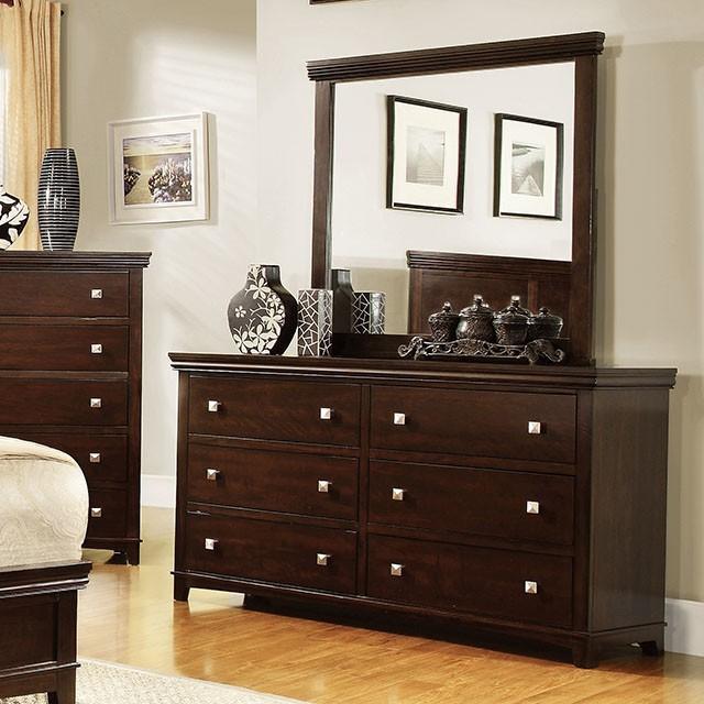 Spruce Brown Cherry Dresser - Marjories Furniture (Las Vegas, NV)