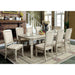 HOLCROFT Antique White/Ivory Dining Table - Marjories Furniture (Las Vegas, NV)