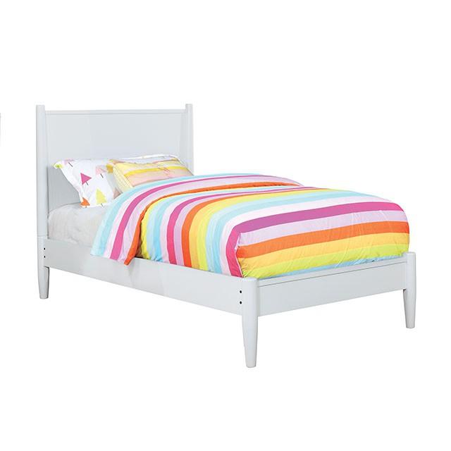 LENNART II Black & White Cal.King, E.King, Full, Queen, Twin Bed - Marjories Furniture (Las Vegas, NV)