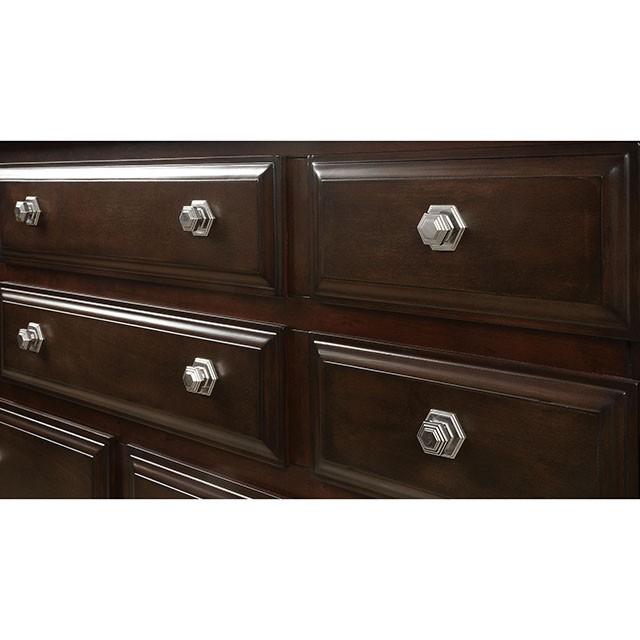 Litchville Brown Cherry Dresser - Marjories Furniture (Las Vegas, NV)