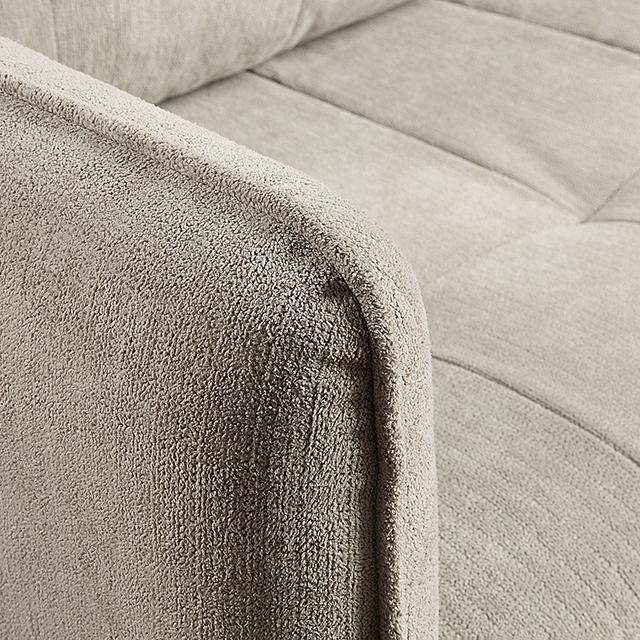 LYNDA Sofa w/ Pillows, Light Gray - Marjories Furniture (Las Vegas, NV)