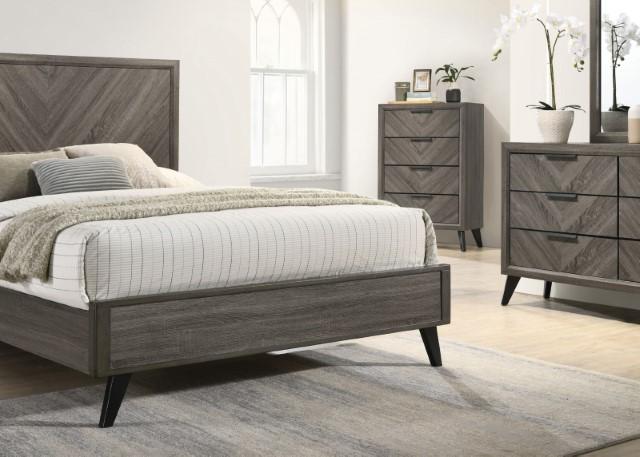 VAGAN Cal.King, E.King, & Queen Bed - Marjories Furniture (Las Vegas, NV)