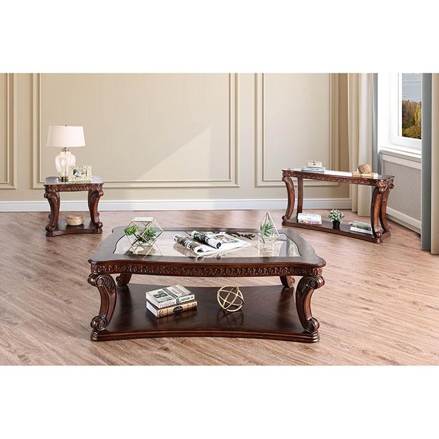 Walworth Dark Oak Sofa Table - Marjories Furniture (Las Vegas, NV)