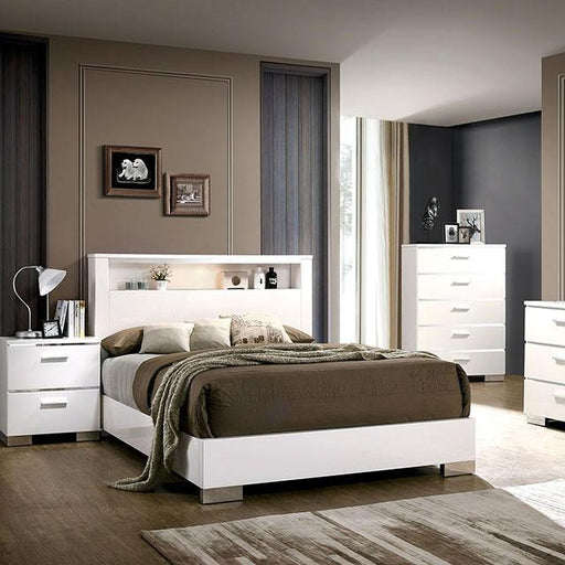 Carlie 4 & 5 Piece Queen Bedroom Set - Marjories Furniture (Las Vegas, NV)