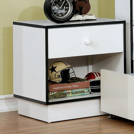 Bobbi Night Stand Blue - Marjories Furniture (Las Vegas, NV)