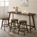 MISSOULA 4 Pc. Counter Ht. Table Set - Marjories Furniture (Las Vegas, NV)