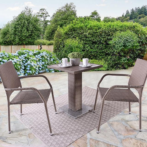 Aminta 3 & 5 Piece Patio Bistro Set - Marjories Furniture (Las Vegas, NV)