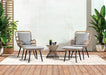 Chandu 6 Pc. Conversation Set - Marjories Furniture (Las Vegas, NV)