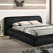 Palmdale Bed Black & Ivory - Marjories Furniture (Las Vegas, NV)