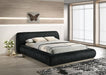 Palmdale Bed Black & Ivory - Marjories Furniture (Las Vegas, NV)