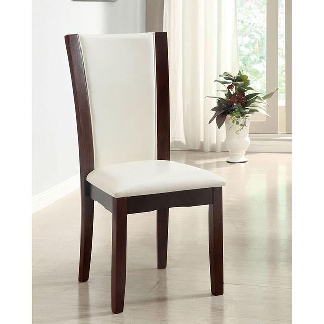 Manhattan I Brown Cherry Dining Table - Marjories Furniture (Las Vegas, NV)