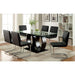 LODIA I Black Dining Table - Marjories Furniture (Las Vegas, NV)