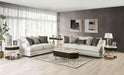 SKYLINE Loveseat, Pewter/Gray - Marjories Furniture (Las Vegas, NV)