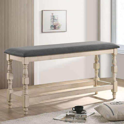 PLYMOUTH Counter Ht. Bench - Marjories Furniture (Las Vegas, NV)