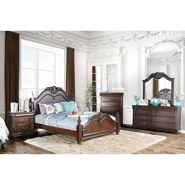 Mandura Cherry Night Stand - Marjories Furniture (Las Vegas, NV)