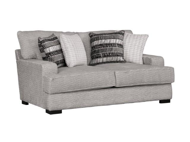 ARDENFOLD Loveseat, Beige & Gray - Marjories Furniture (Las Vegas, NV)